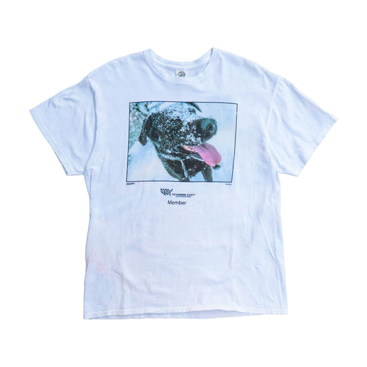 Snowing Dog Photo Tee