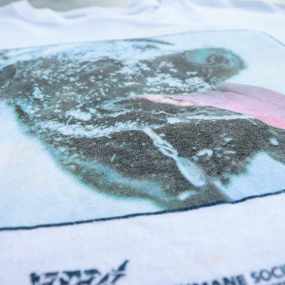 Snowing Dog Photo Tee