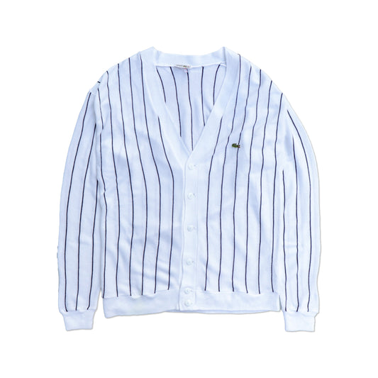 LACOSTE Stripe Cardigan