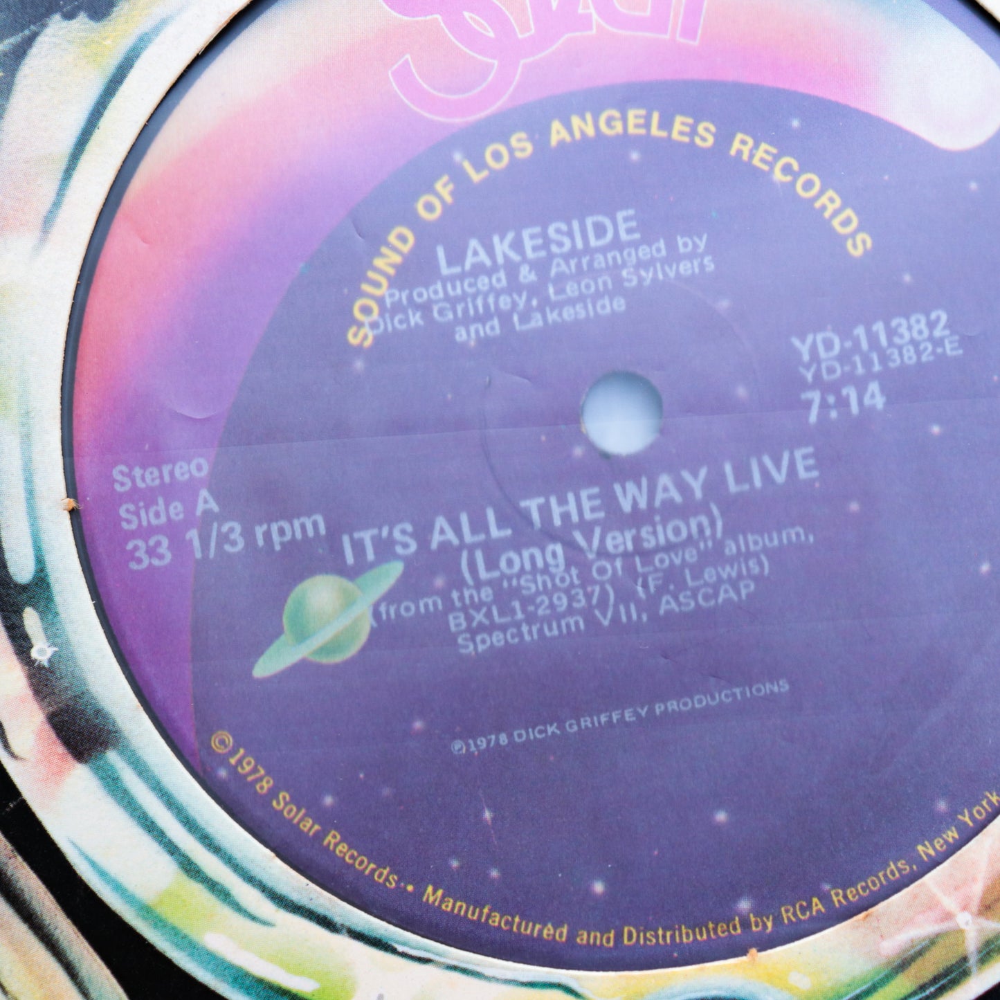 LAKESIDE / It's All The Way Live