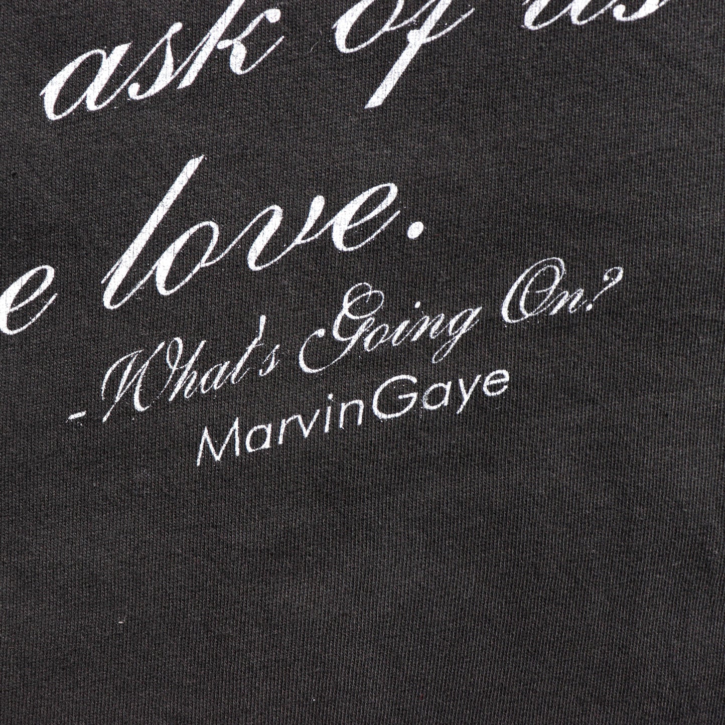 Marvin Gaye Face Up Tee