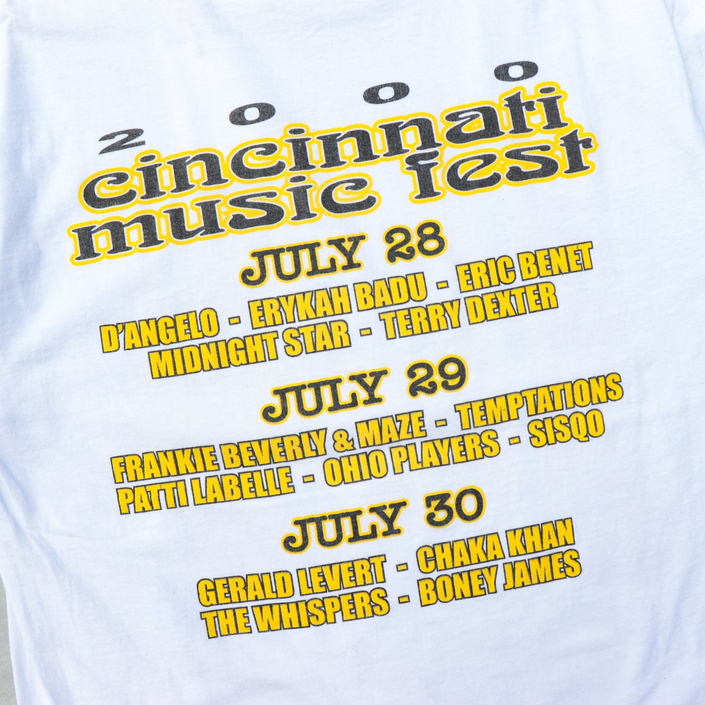 Cincinnati Music Fest Tee