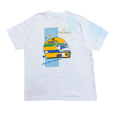 Ayrton Senna Illust Tshirts