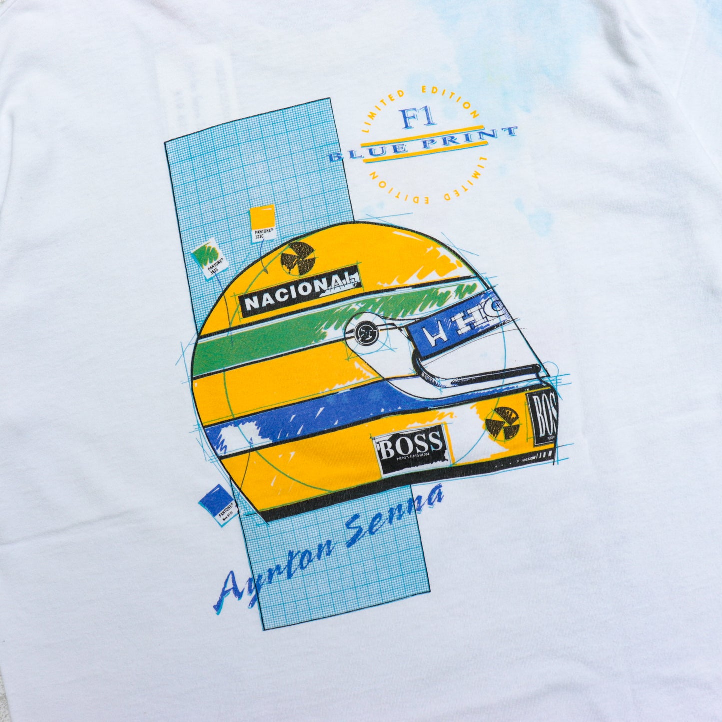 Ayrton Senna Illust Tshirts