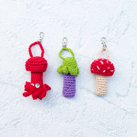 Hand Knit Lighter Holder