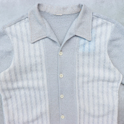 Mesh Open Collar Shirts