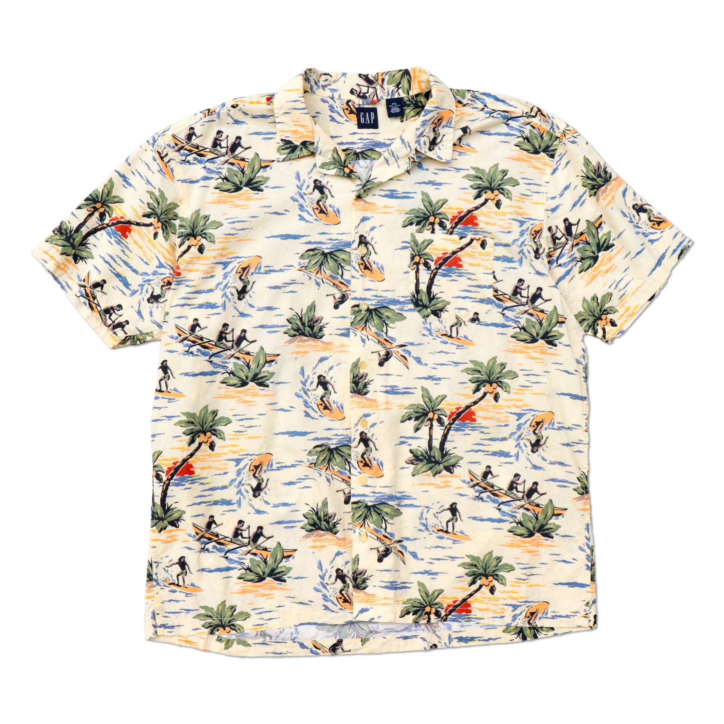GAP S/S Aloha Shirts