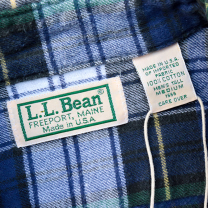 L.L Bean L/S Check Nel Shirt