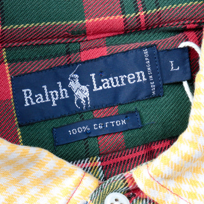 Ralph Lauren B.D L/S Check Nel Shirt