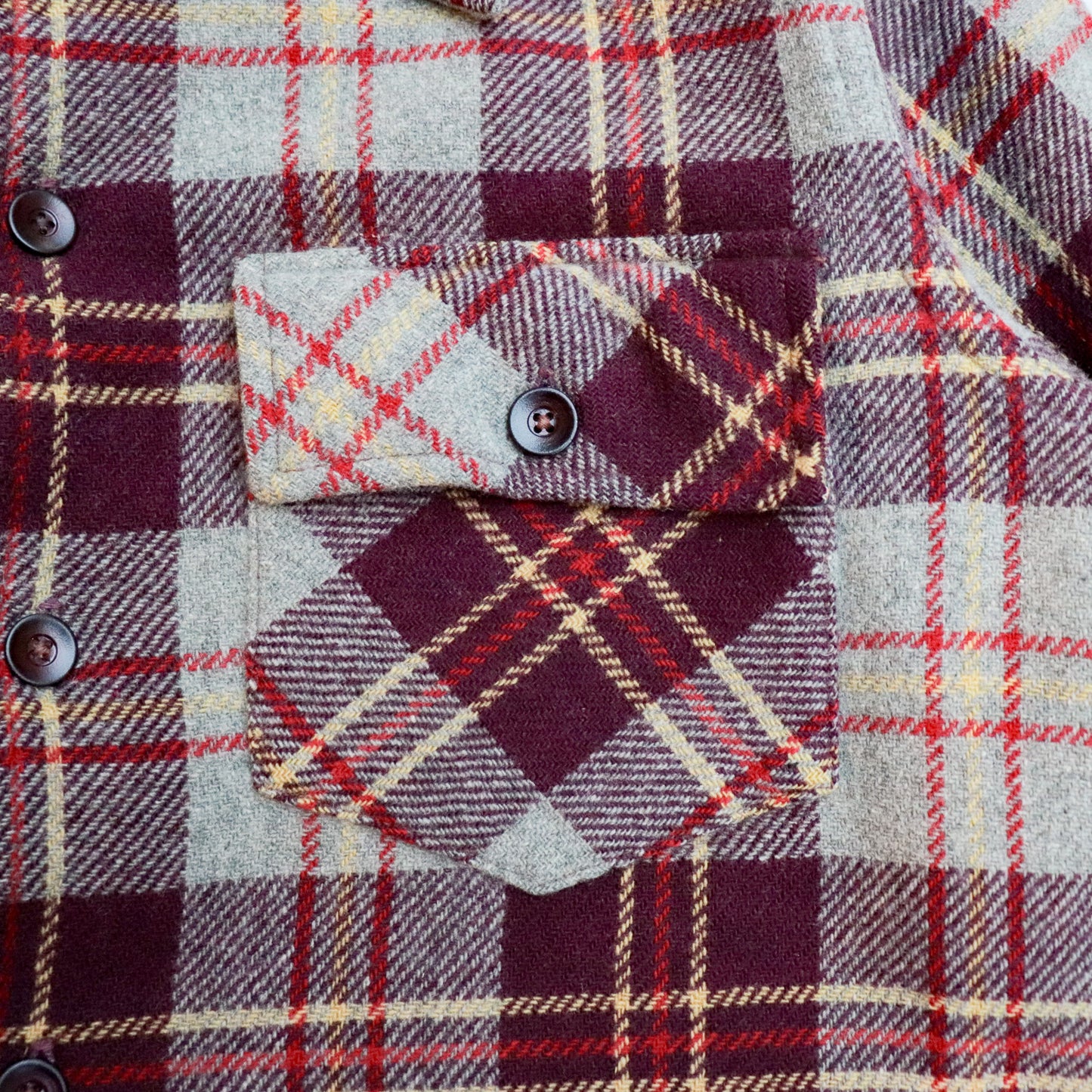 70s Wool Flannel Shirts
