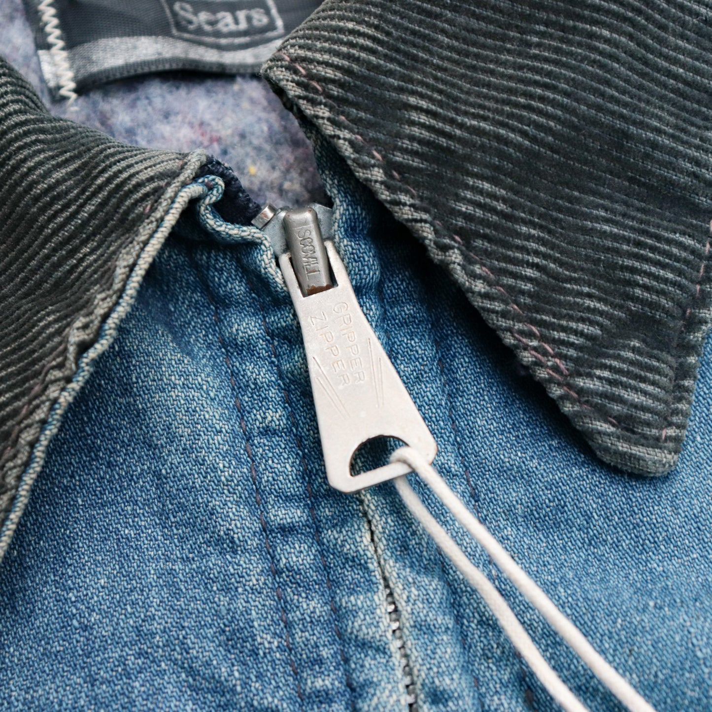 70s Sears Denim Work Jacket