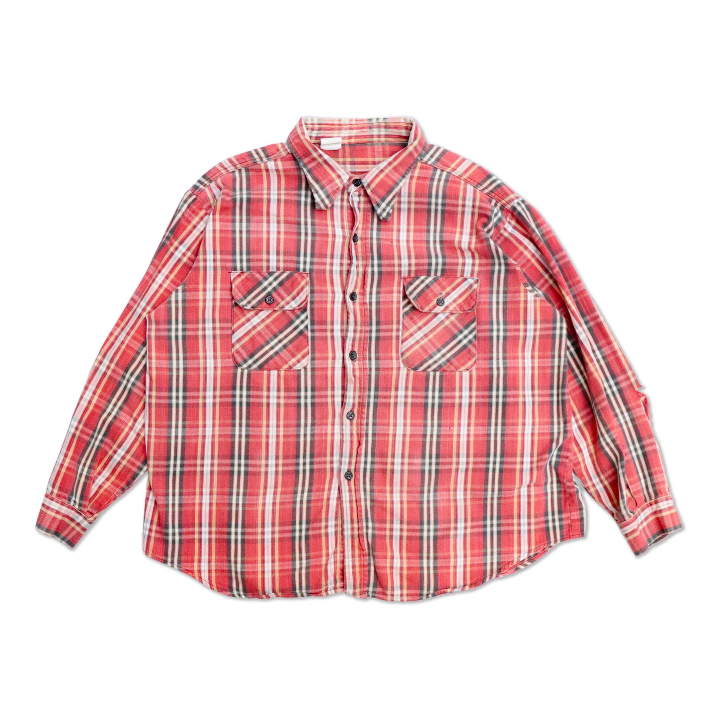 70s Damaged Flannel Shirts