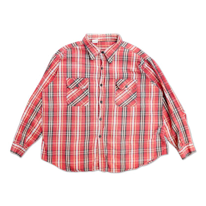 70s Damaged Flannel Shirts