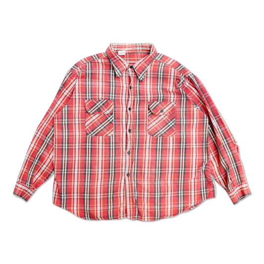 70s Damaged Flannel Shirts