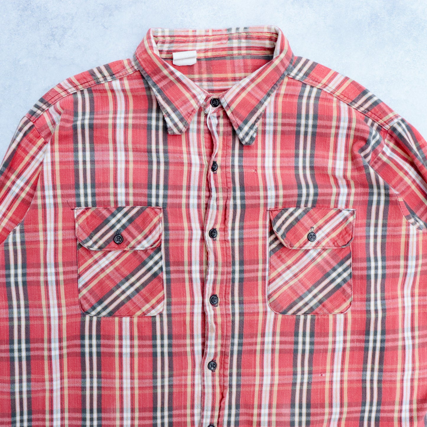 70s Damaged Flannel Shirts