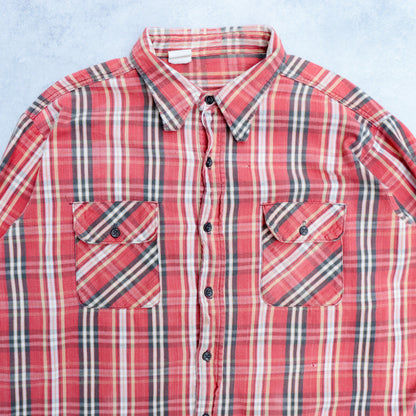 70s Damaged Flannel Shirts