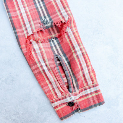 70s Damaged Flannel Shirts
