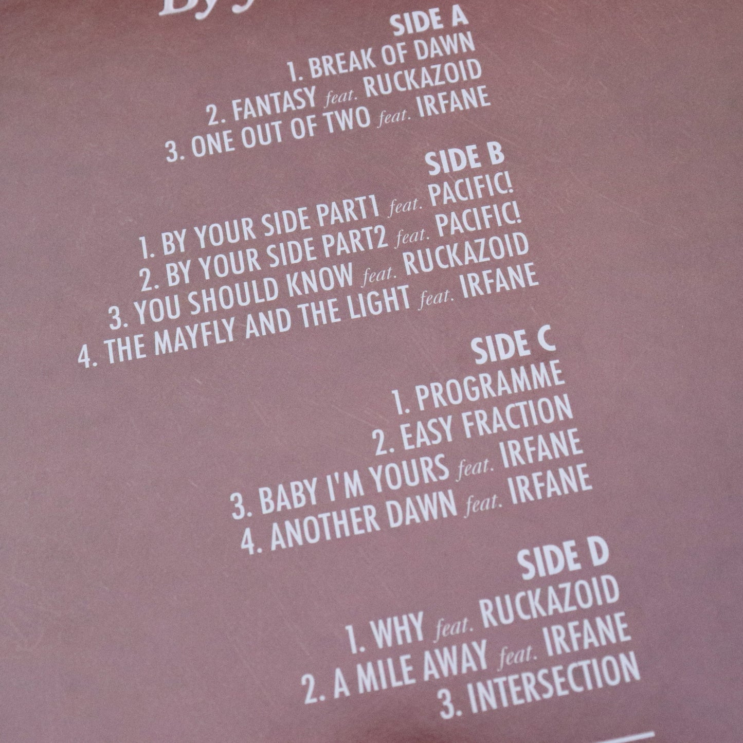 BREAK BOT / By Your Side