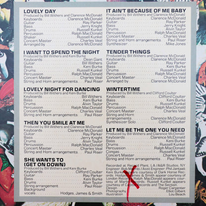 BILL WITHERS / Menagerie