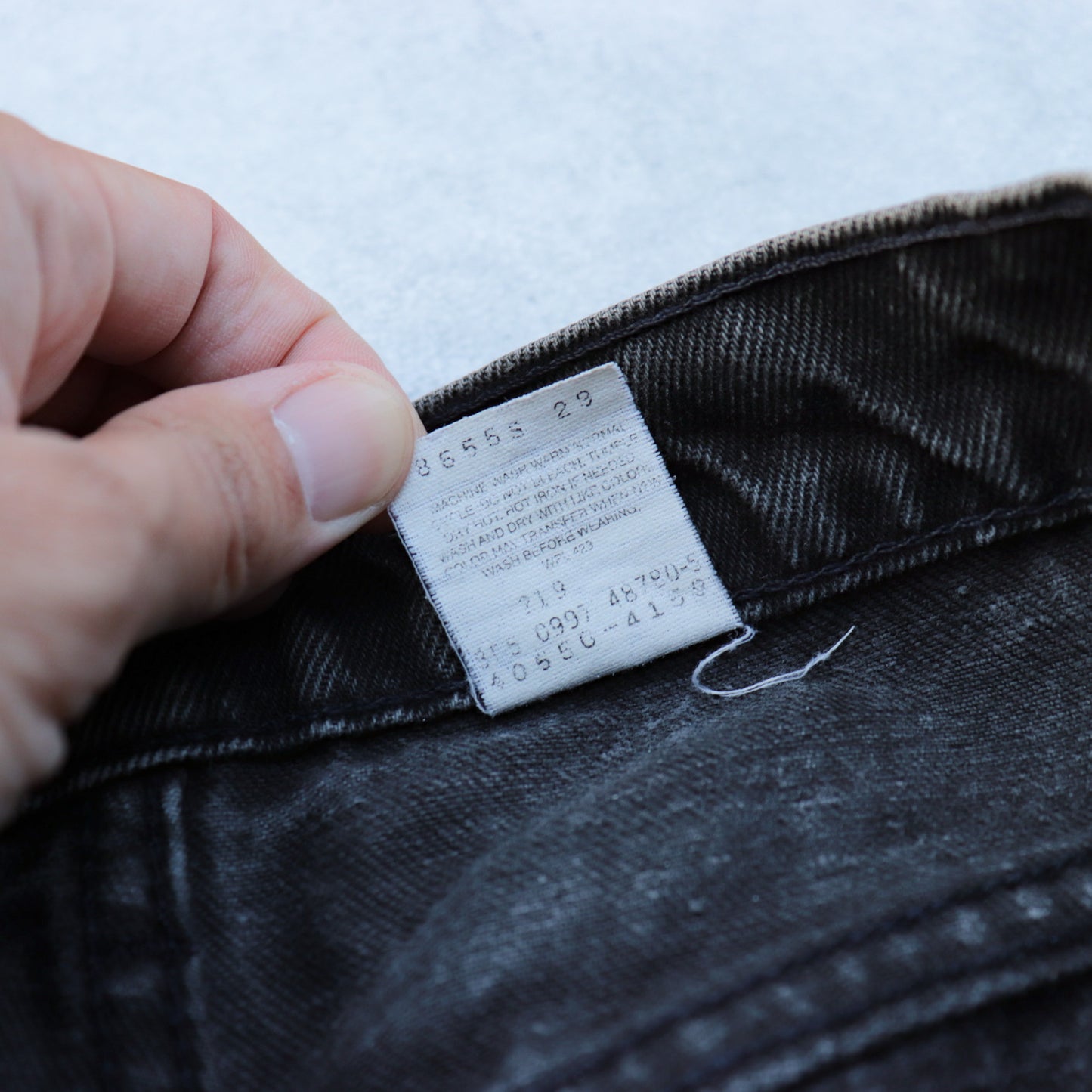Levi's 550 made in USA