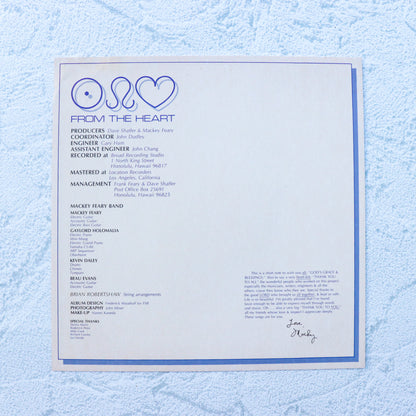 MACKEY FEARY BAND / From The Heart