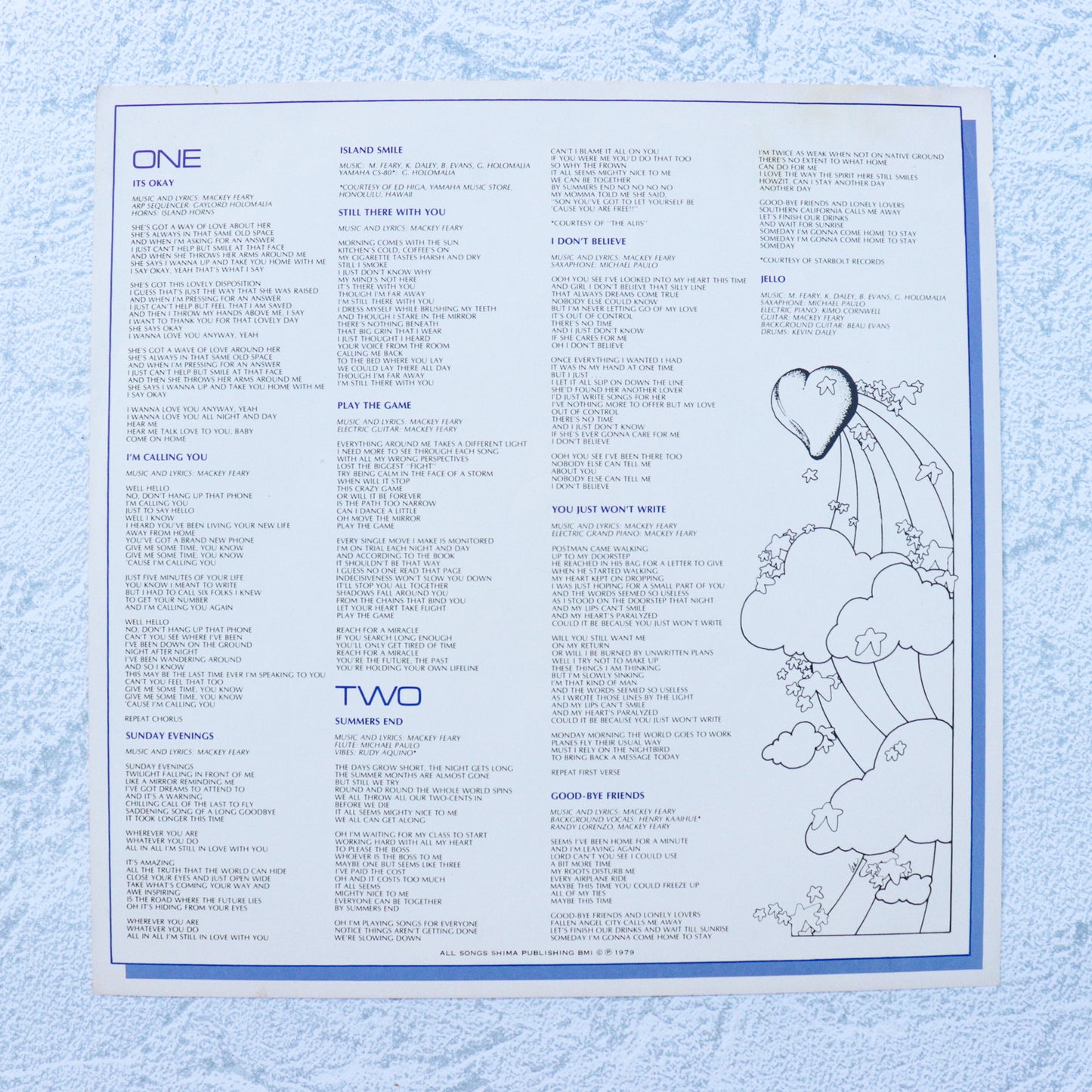 MACKEY FEARY BAND / From The Heart