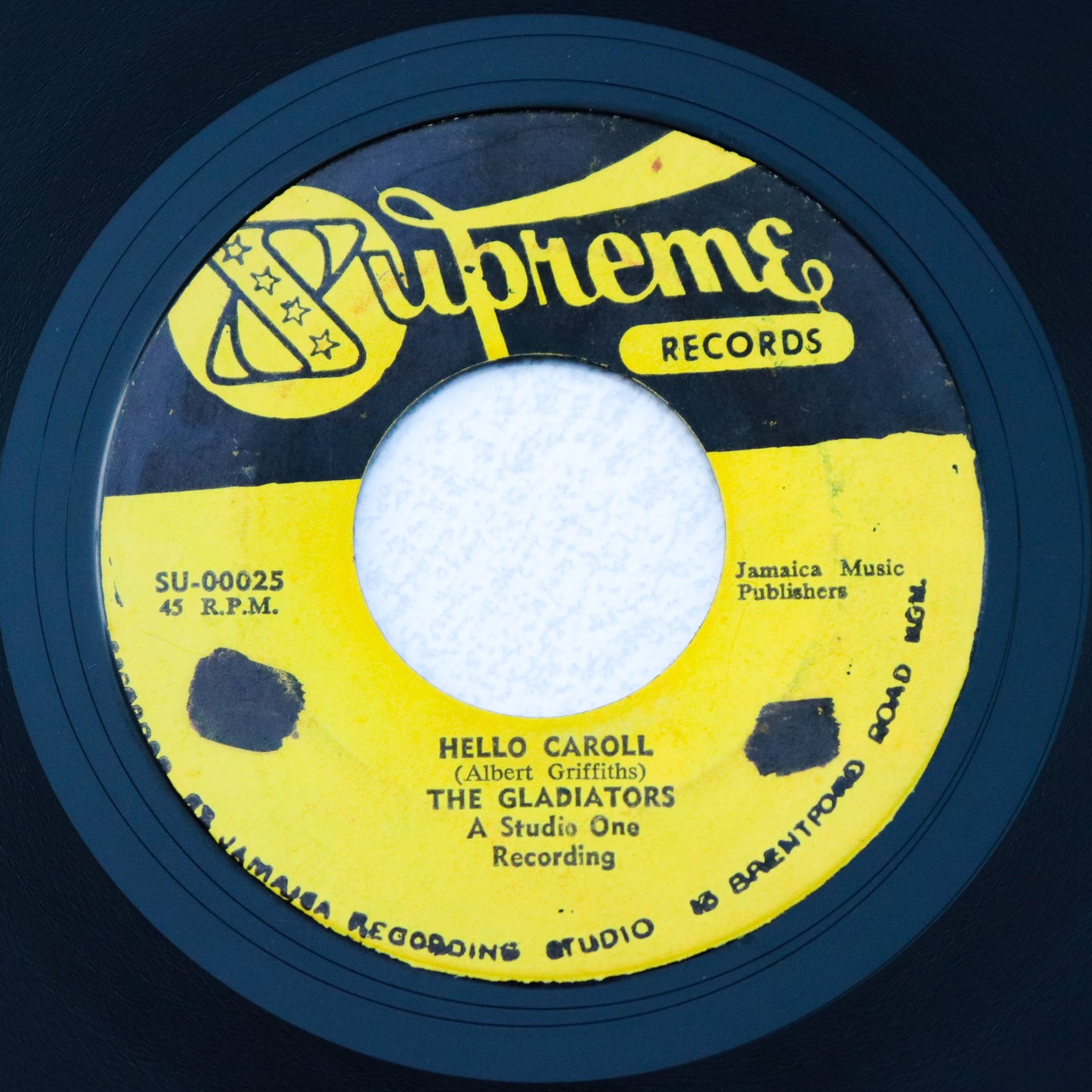 THE GLADIATORS / Hello Caroll