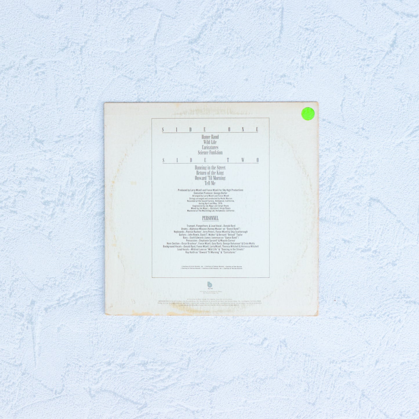 DONALD BYRD / Caricatures