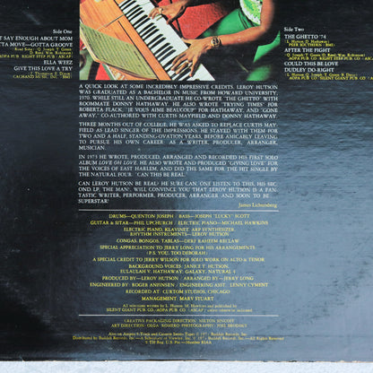 LEROY HUTSON / The Man