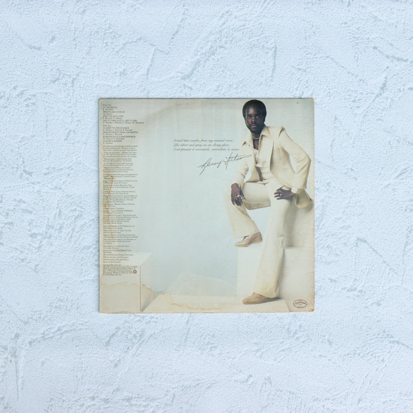 LEROY HUTSON / Closer To The Source