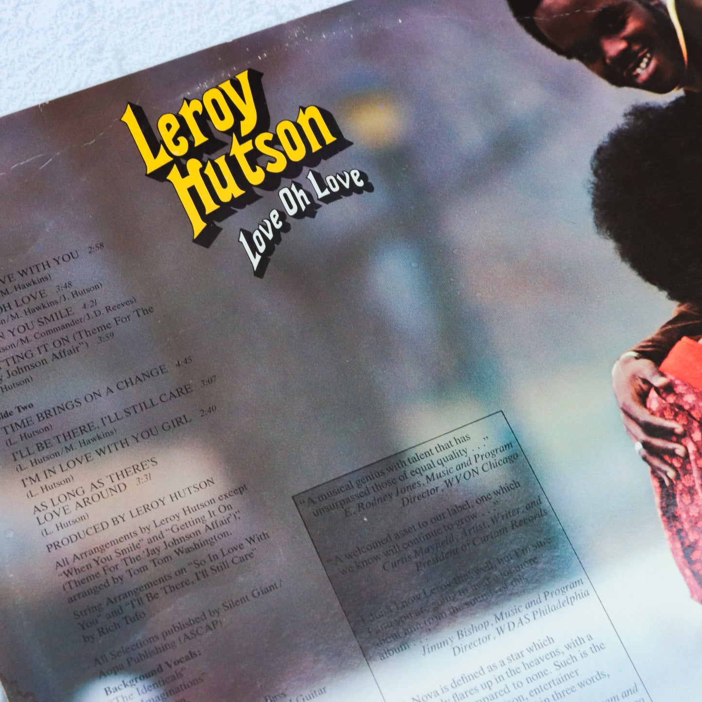 LEROY HUTSON / Love Oh Love