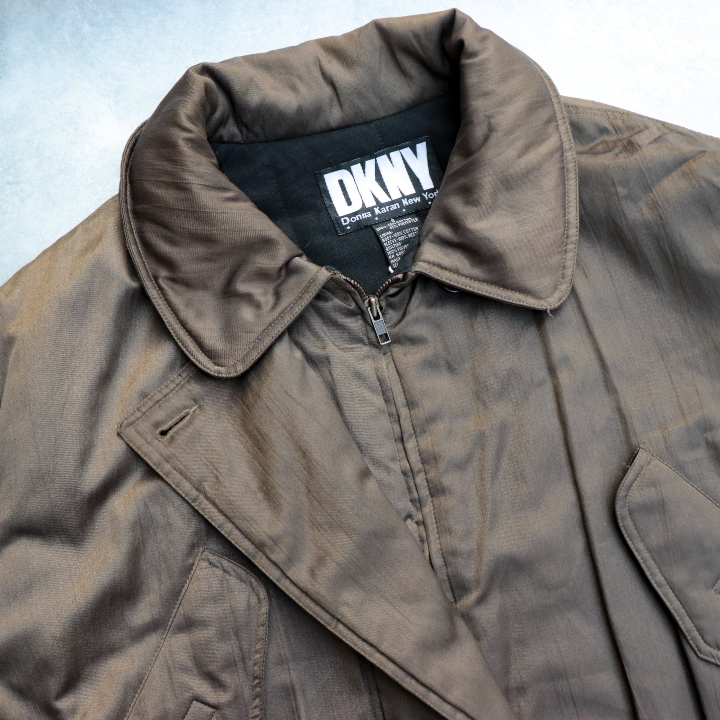 DKNY Design Zip Up Coat