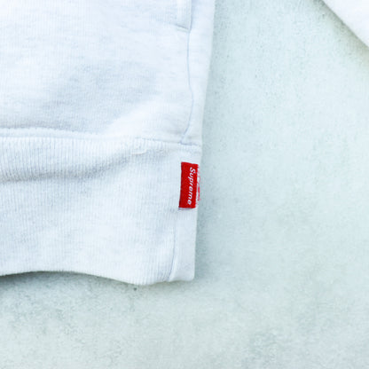 18SS Supreme Half Zip Sweat