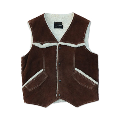 JC Penney Mouton Vest