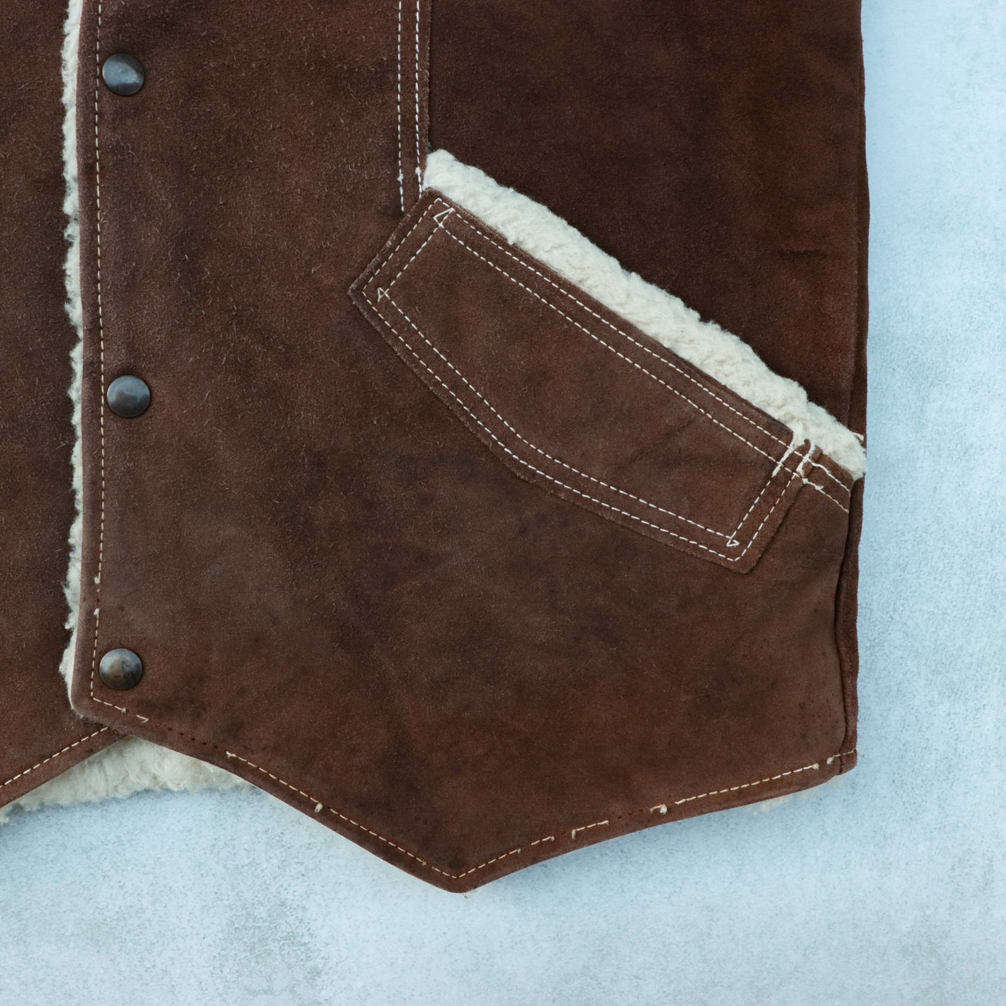 JC Penney Mouton Vest