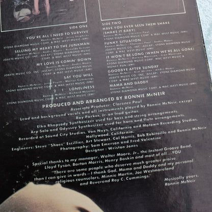 RONNIE MCNEIR / Love's Comin' Down