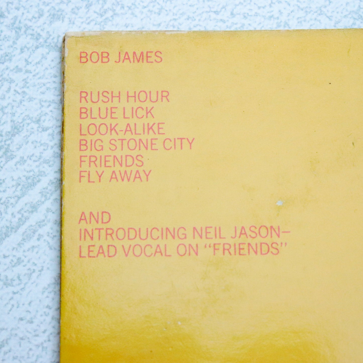 BOB JAMES / Luckey Seven