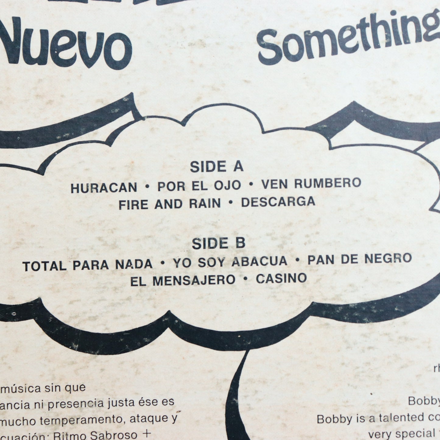 Bobby Valentin / Algo Nuevo Something New