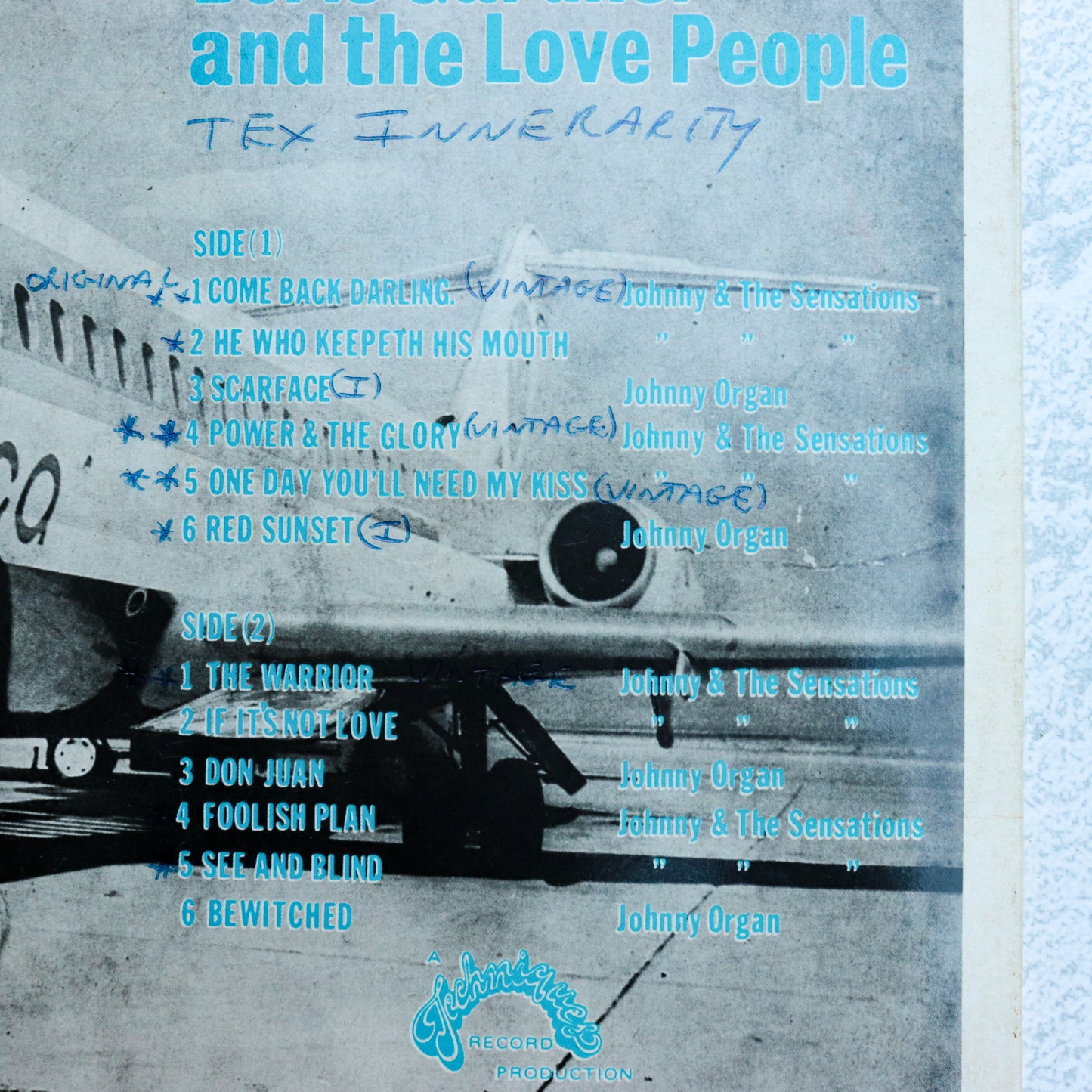 Johnny Osbourne & The Sensations / Come Back Darling