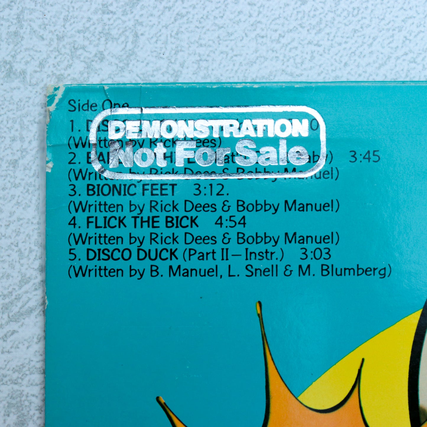 RICK DEES AND HIS CAST OF IDIOTS / The Original Disco Truck