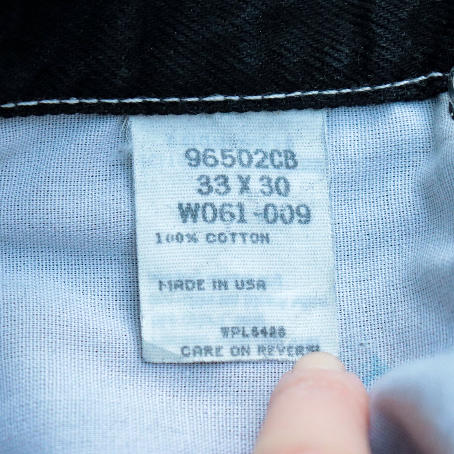 Wrangler Black Denim
