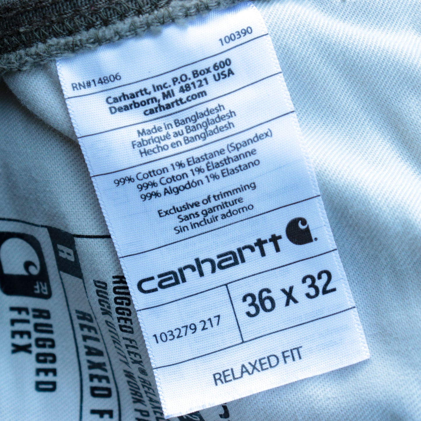 Carhartt Duck Utility Work Pant