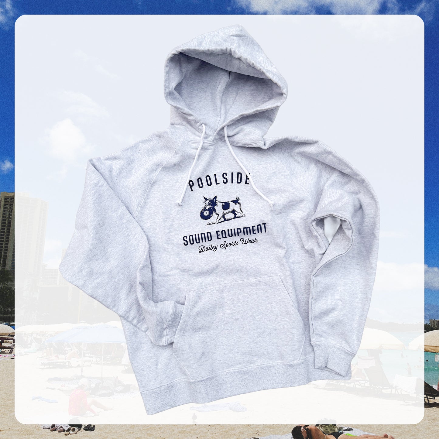 POOL SIDE Record Dogs Hoodie