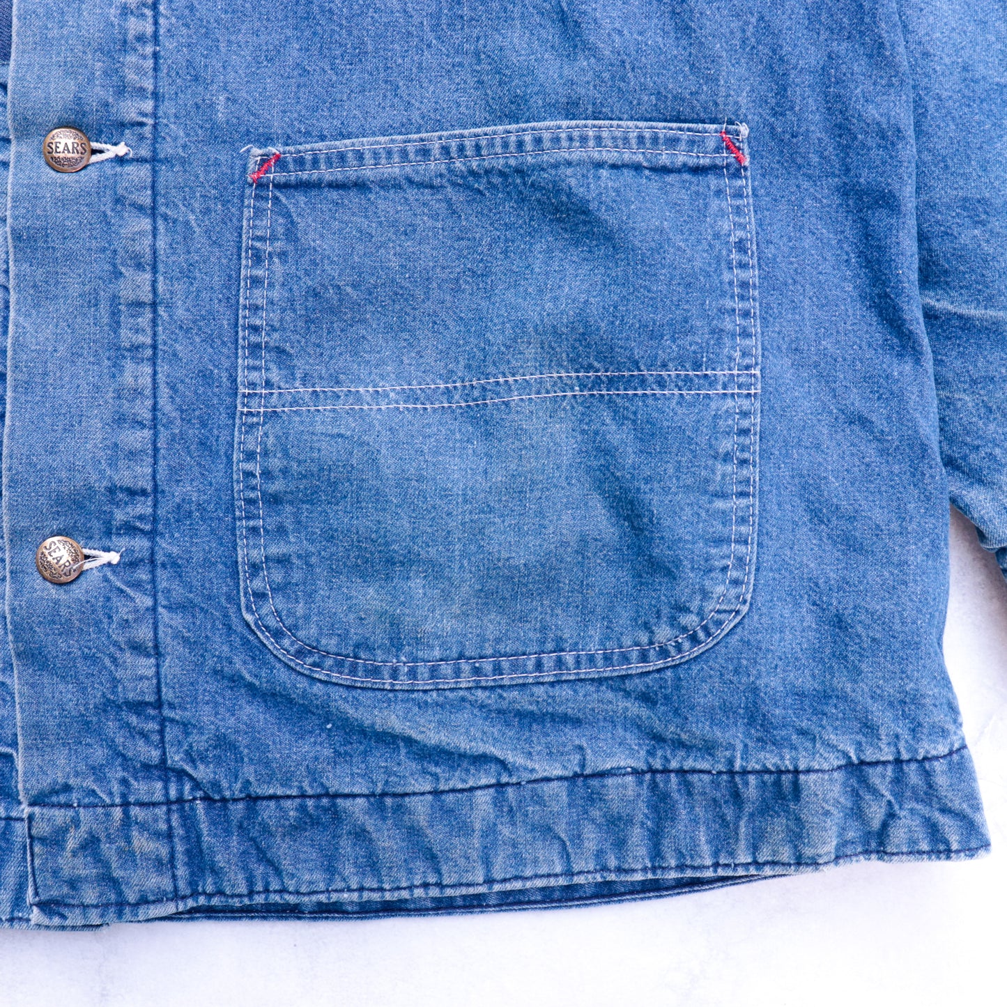 70s Sears Denim Coverall Jacket