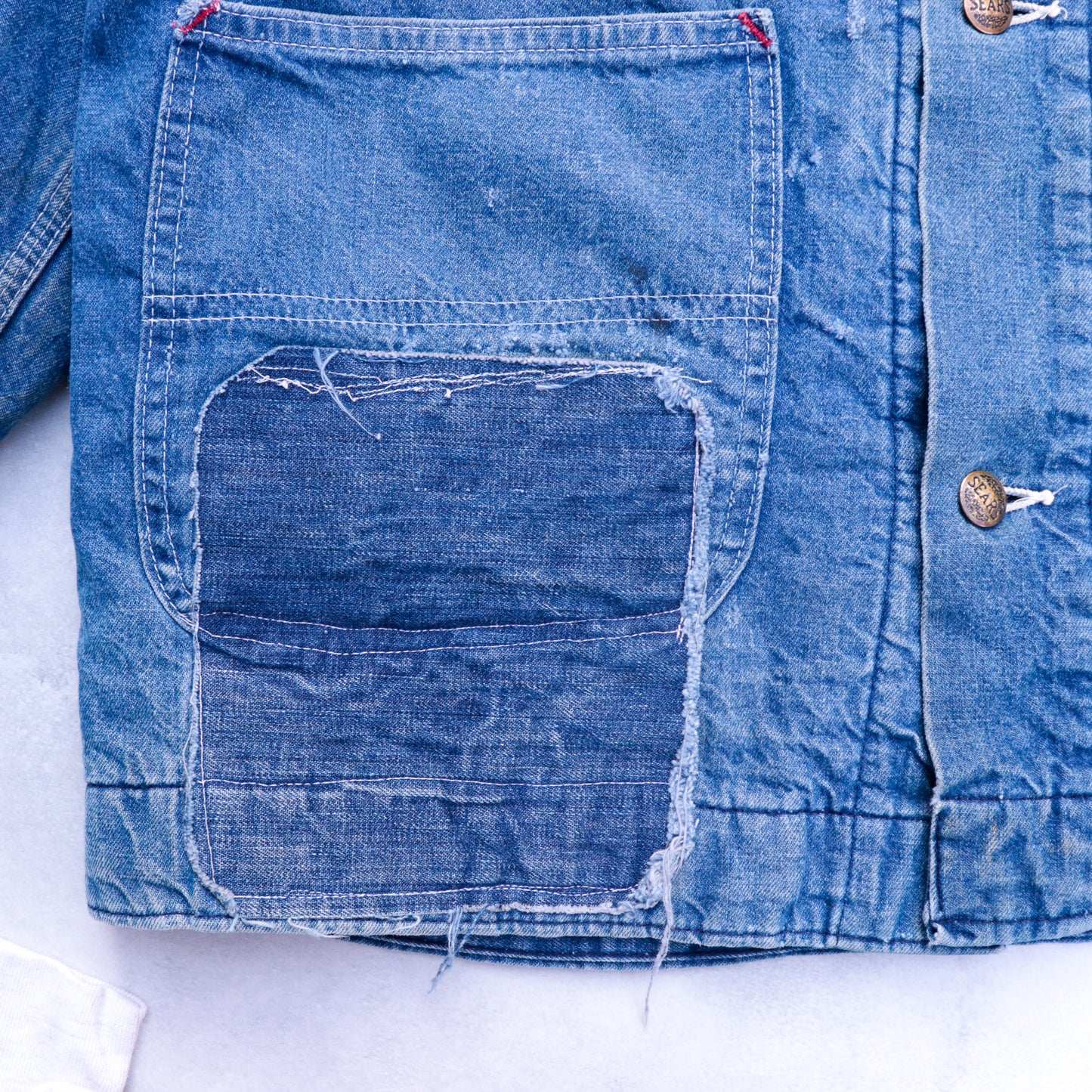 70s Sears Denim Coverall Jacket