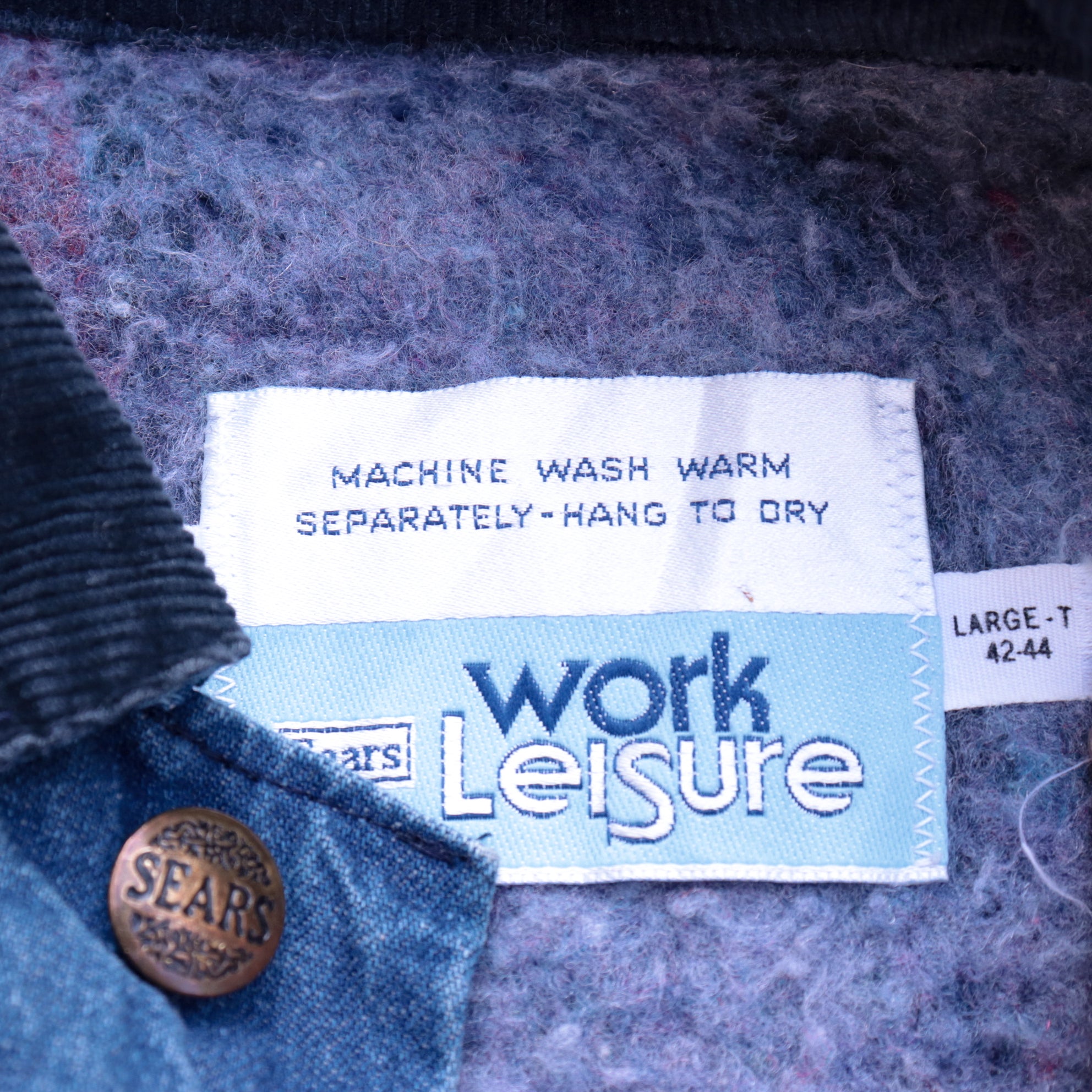 70s Sears Denim Coverall Jacket – POOL SIDE