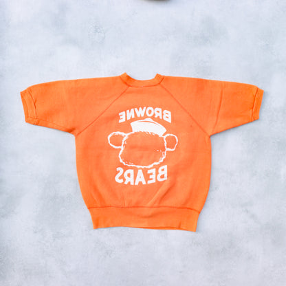 60s Russell S/S Sweat "BROWNE BEARS"