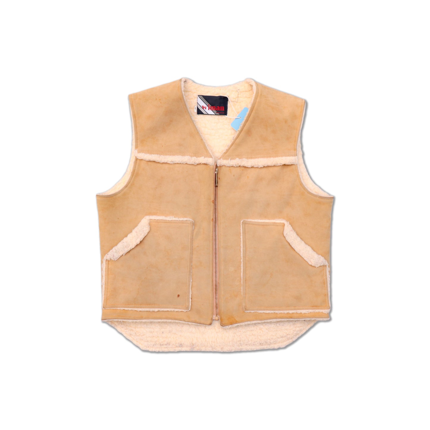 70s Mouton Boa Vest