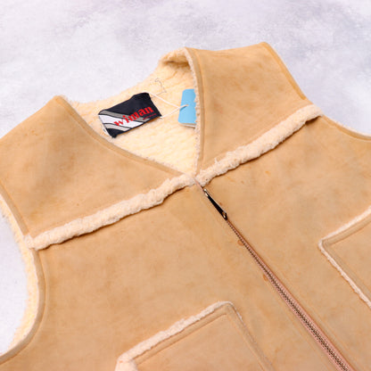 70s Mouton Boa Vest