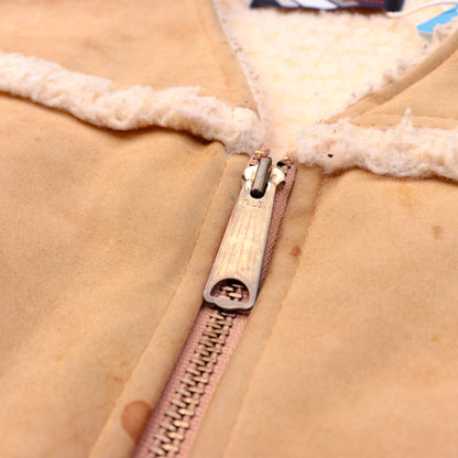 70s Mouton Boa Vest